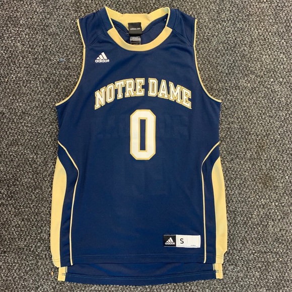 Adidas Notre Dame Fighting Irish #0 Jersey - Picture 2 of 9